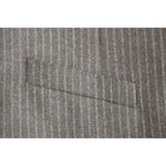 Dolce & Gabbana Elegant Gray Striped Wool Dress Vest Dolce & Gabbana Dim Gray