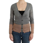 Costume National Gray lightweight cardigan SIG12055-1