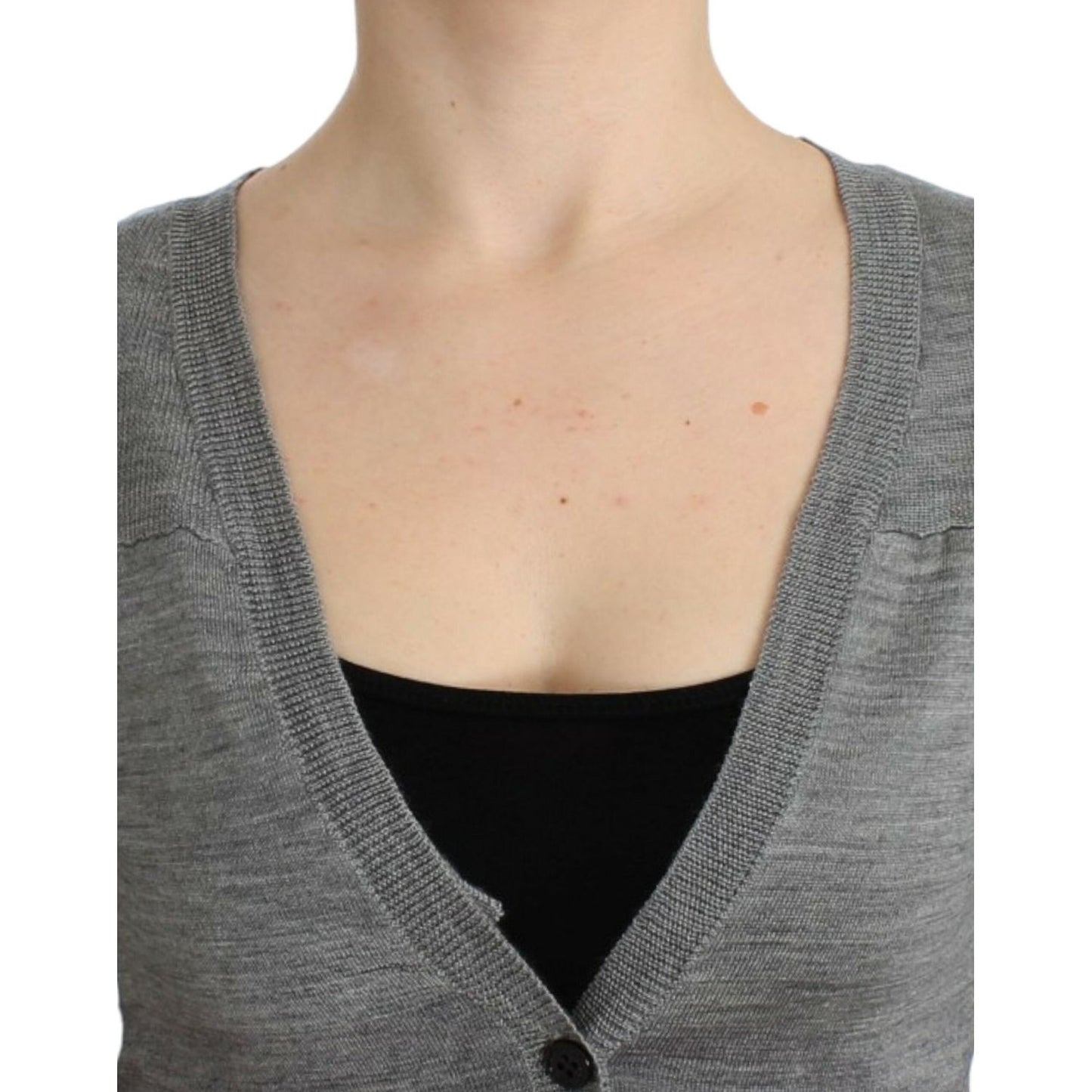 Costume National Gray lightweight cardigan SIG12055-1