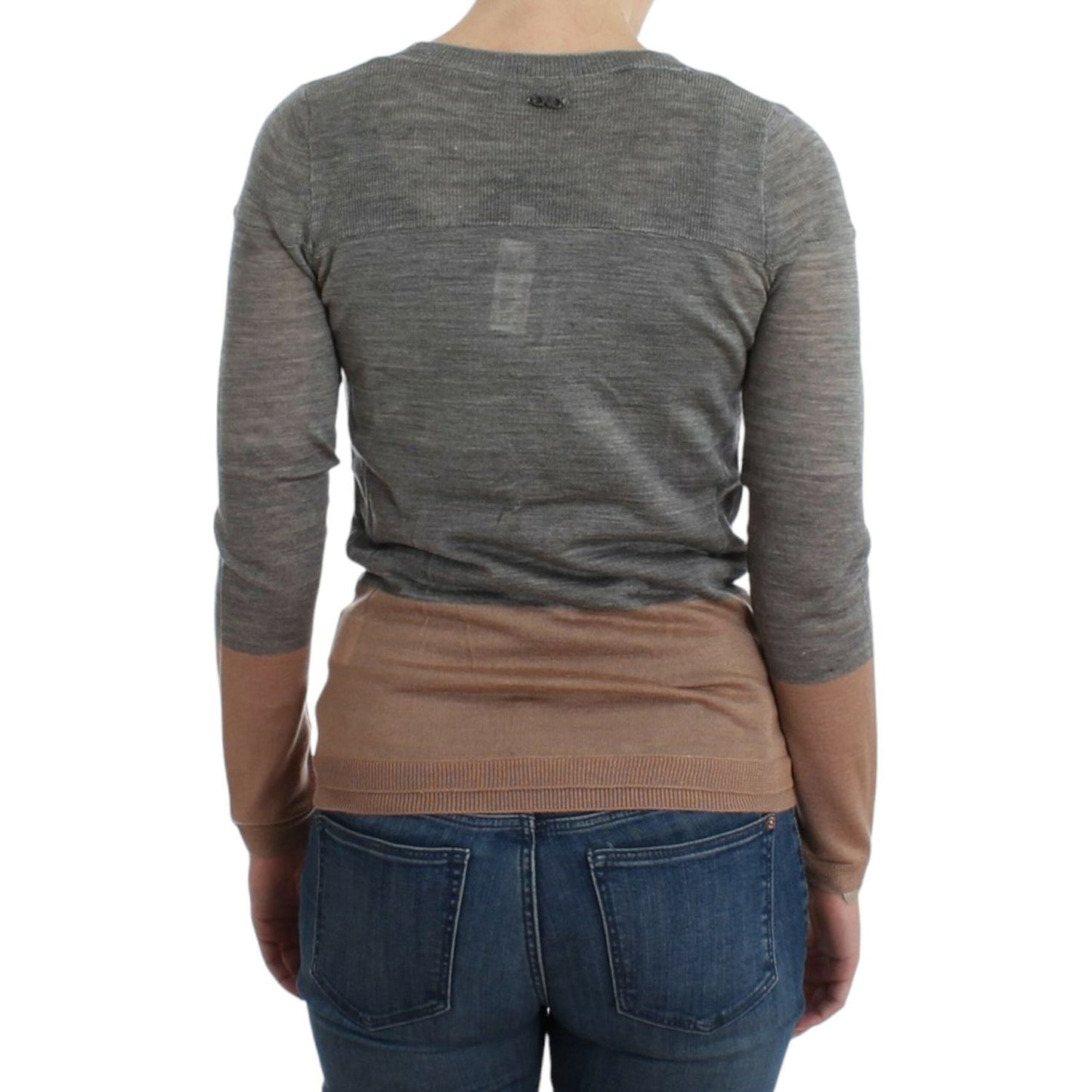 Costume National Gray lightweight cardigan SIG12055-1