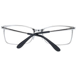 Hugo Boss Black Women Glasses Frame with black metal rectangle design, demo lenses, size 55-13-140, includes branded case.