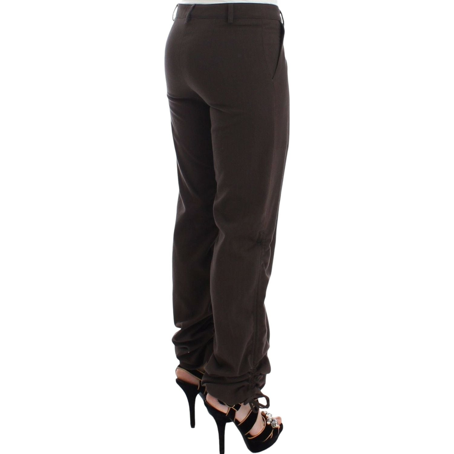 Ermanno Scervino Brown Chinos Casual Dress Pants Khakis