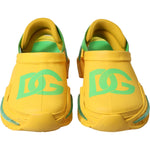 Dolce & Gabbana Chic Rubber Clogs Slippers in Lush Colors Dolce & Gabbana Dark Khaki