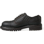 Dolce & Gabbana Brown Leather Lace Up Derby Men Dress Shoes