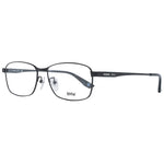 BMW Black Men Glasses Frame, titanium full-rim rectangle eyeglasses with demo lenses, branded case included.
