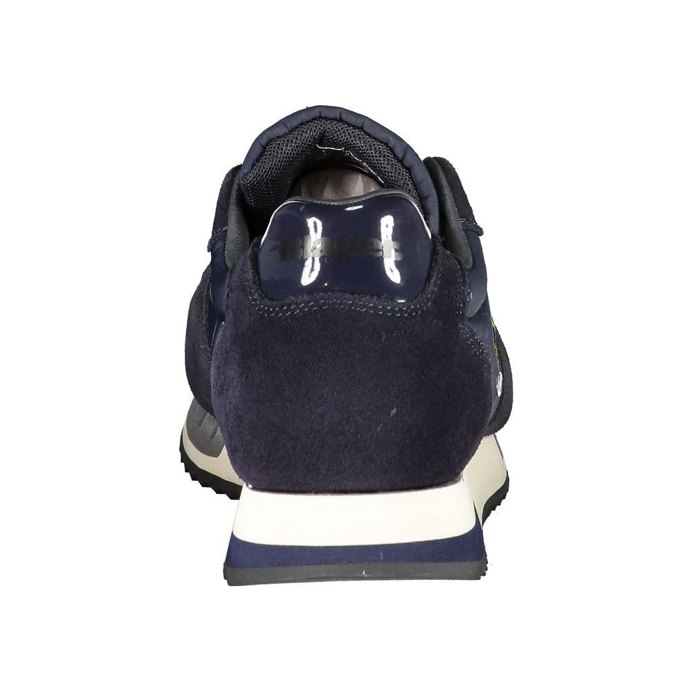 حذاء رياضي برباط بلون أزرق من Blauer