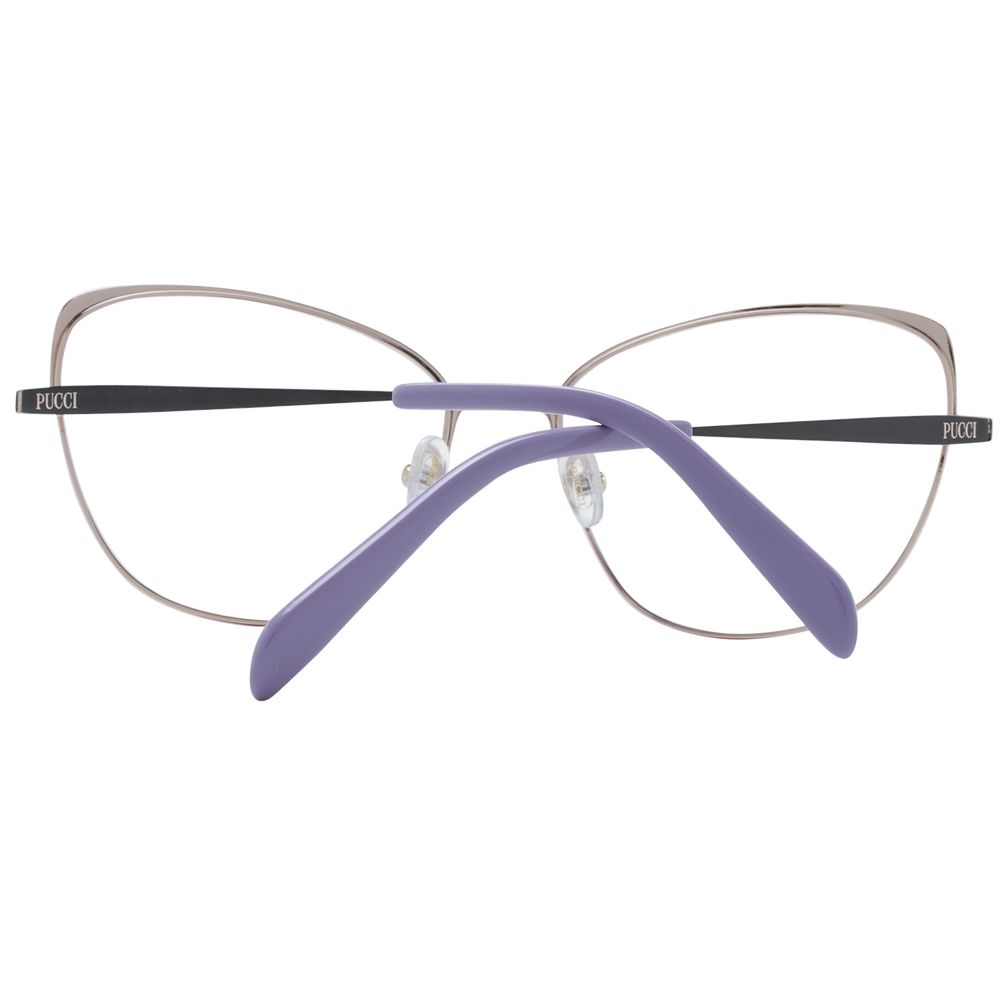 Emilio Pucci Black Metal Glasses (Frames)