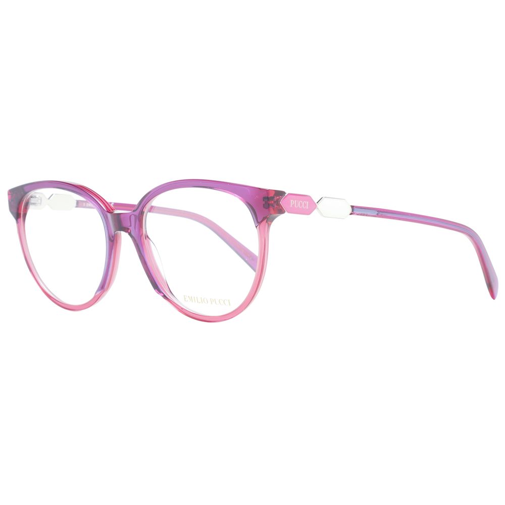 Emilio Pucci Purple Plastic Glasses (Frames)