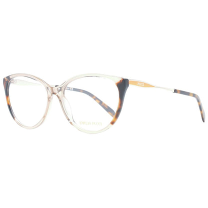 Emilio Pucci Brown Women Glasses Frame