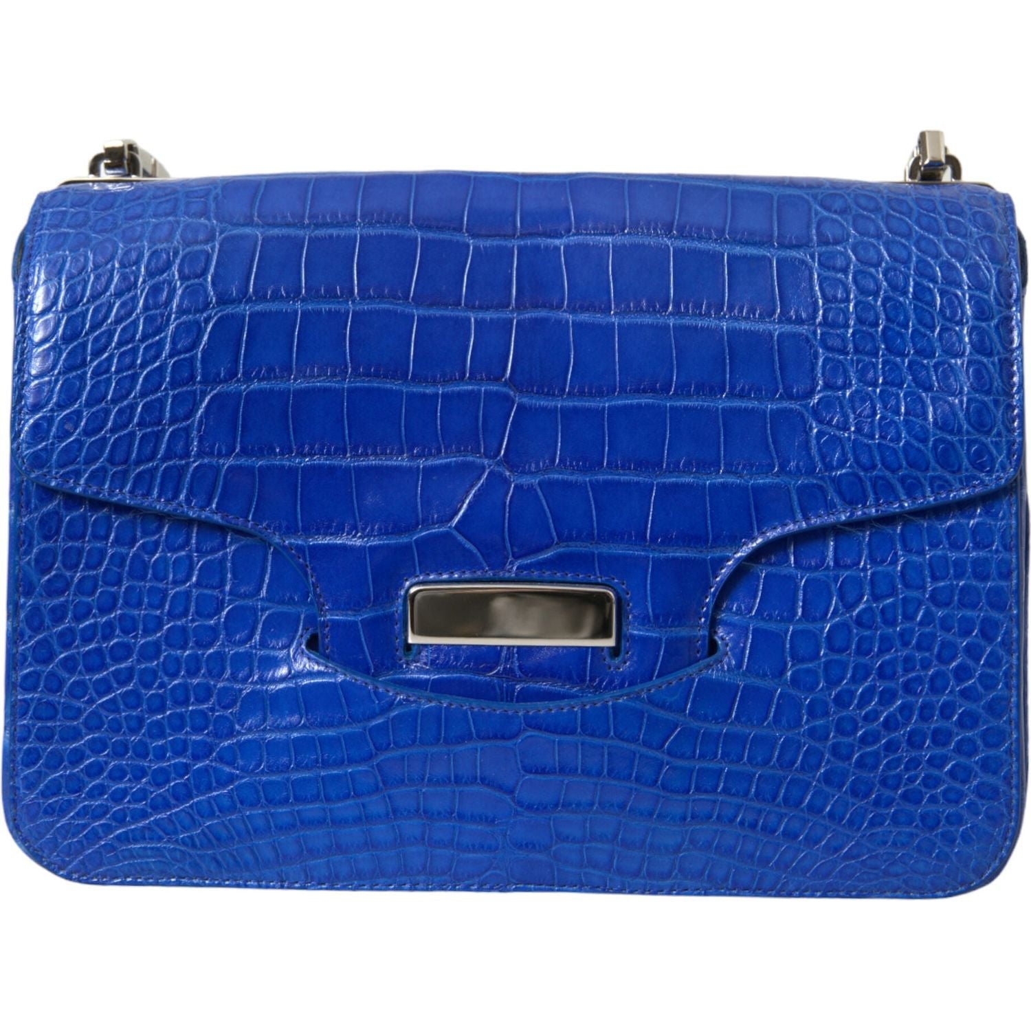 حقيبة كتف أنيقة من جلد التمساح من Balenciaga