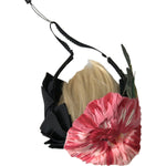 Dolce & Gabbana Black Viscose White Hair Parrucchiera Headband Diadem Dolce & Gabbana Sienna