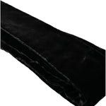 Dolce & Gabbana Black Viscose Wide Waist Women Belt Dolce & Gabbana Black