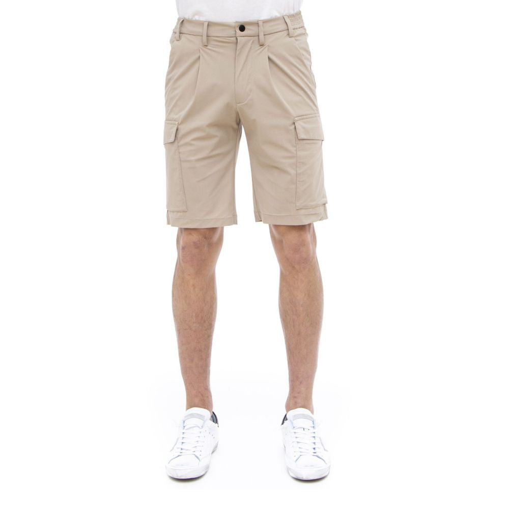 People Of Shibuya Beige Poliammidica Men's Bermuda Short