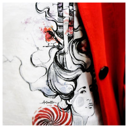 A.Tratti White Viscose Women Top