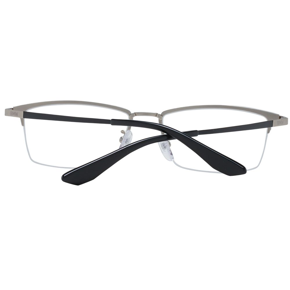BMW Black Men Glasses Frame half-rim titanium rectangular spectacle
