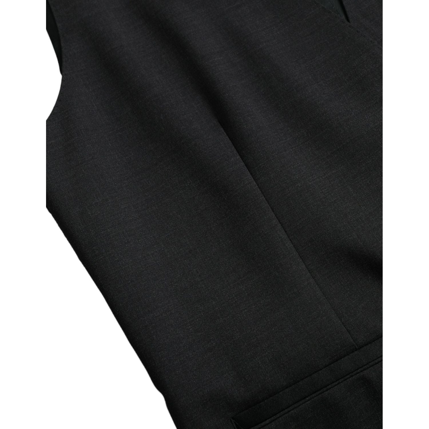 فستان دولتشي آند غابانا أسود من القطن مع سترة رسمية