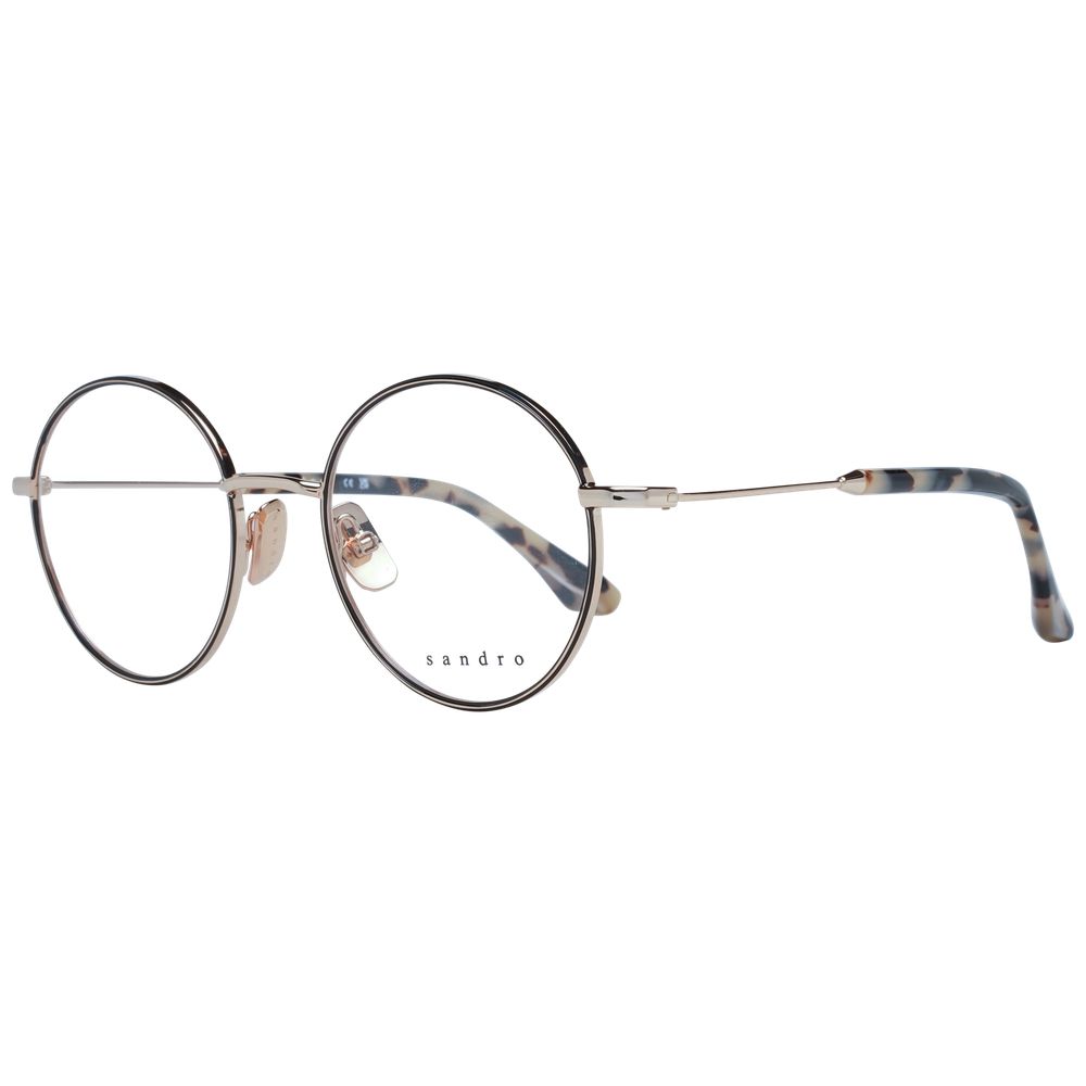 Sandro Black Stainless Steel Glasses (Frames)