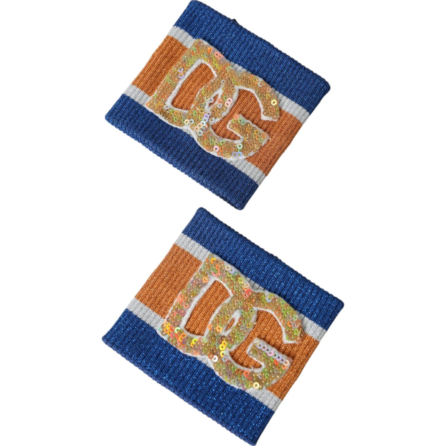 سوار معصم من الفيسكوز بترتر متعدد الألوان من دولتشي آند غابانا