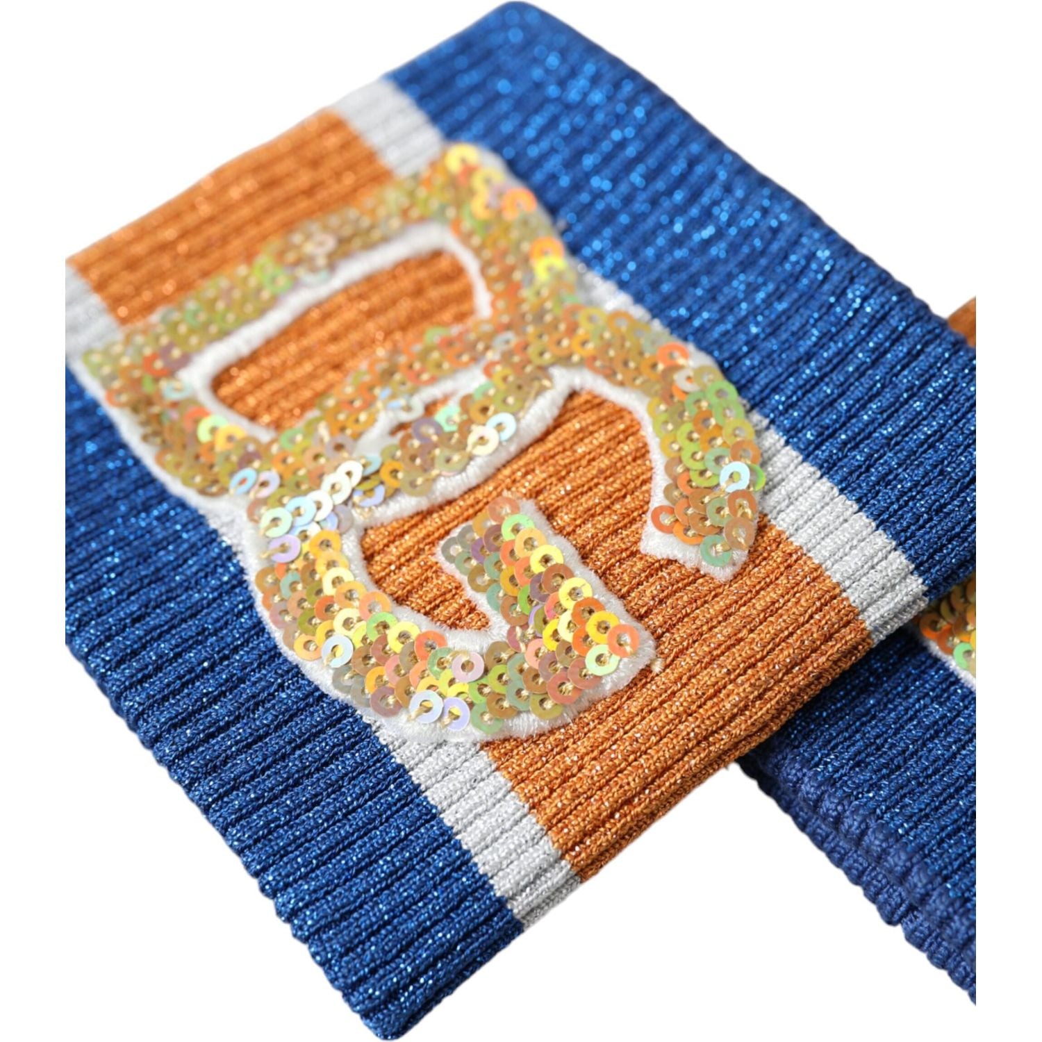 سوار معصم من الفيسكوز بترتر متعدد الألوان من دولتشي آند غابانا