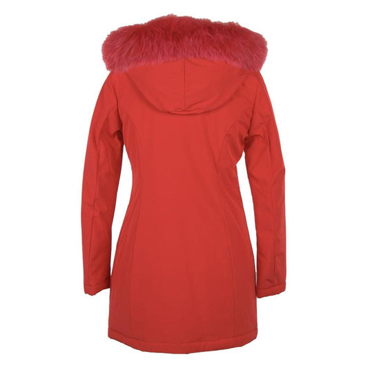 Refrigiwear Refrigiwear Elegant Winter Warmth Soft-Shell Parka RE-846-IT48 | XL 1728,67346170016,Clothing,IT48 | XL,IT50 | XXL,Jackets & Coats - Women - Clothing,New with tags,Red,Refrigiwear,Women,Women - Clothing