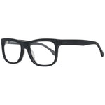 Lozza Black Men Glasses Frame, full-rim plastic design, black color, size 51-17-135, includes branded case, no spring hinge.