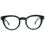 Lozza Black Unisex Glasses Frame in plastic, full-rim style. Size: 45-22-135, black color, includes branded case, non-spring hinge.