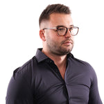 Lozza Brown Unisex Glasses Frame