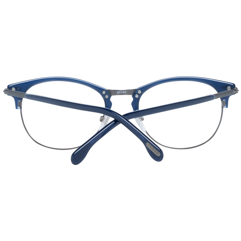 Lozza Blue Metal & Plastic Glasses (Frames)