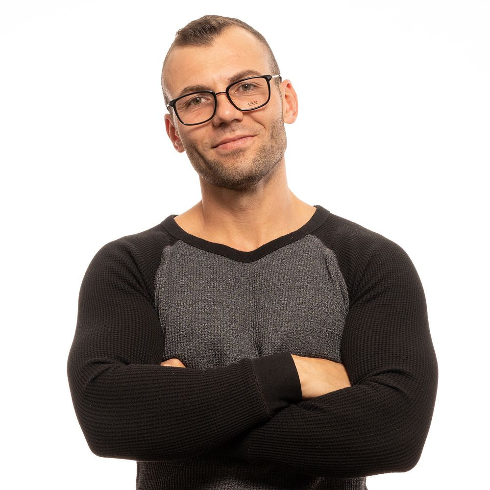 Lozza Black Plastic Glasses (Frames)