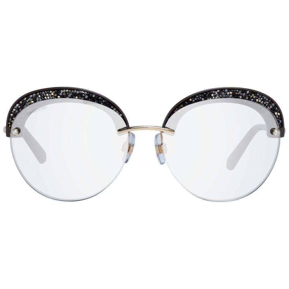 Swarovski Gold Metal & Plastic Sunglasses