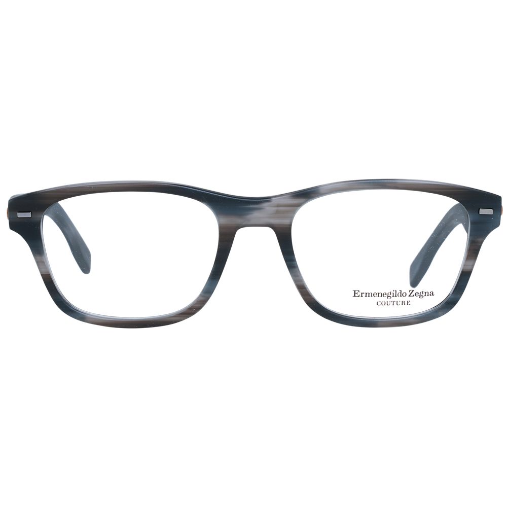 Ermenegildo Zegna Gray Plastic Glasses (Frames)