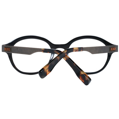 Ermenegildo Zegna Brown Horn Glasses (Frames)