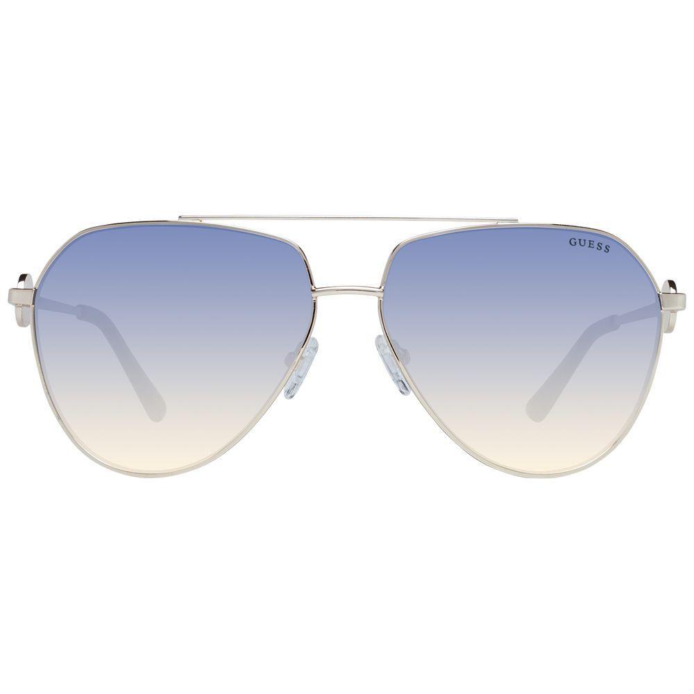 Guess Gold Metal Sunglasses
