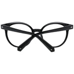 Swarovski Black Women Glasses Frame, full-rim black plastic frame, size 50-19-140, featuring spring hinge and branded case included.