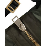 Dolce & Gabbana Military Green Patchwork Rucksack Backpack Bag BAG1480