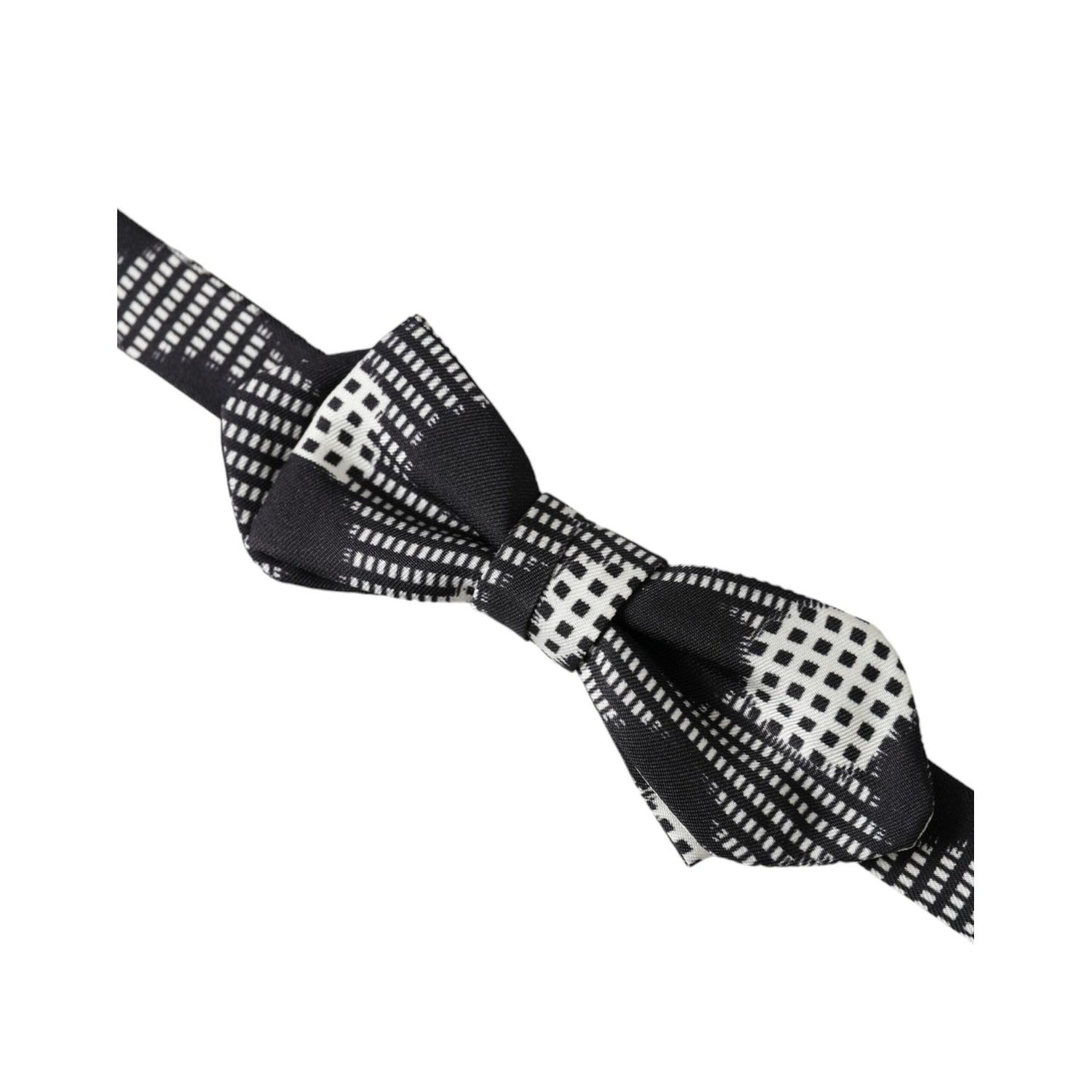 Dolce & Gabbana Multicolor Silk Polka Dot Adjustable Neck Men Papillon Bow Tie FT3909