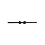 Dolce & Gabbana Black Silk Adjustable Neck Men Bow Tie FT3922