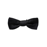 Dolce & Gabbana Black Silk Adjustable Neck Men Bow Tie FT3922