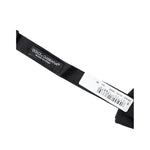 Dolce & Gabbana Black Silk Adjustable Neck Men Bow Tie FT3922