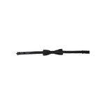Dolce & Gabbana Black Silk Adjustable Neck Men Bow Tie FT3926