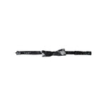 Dolce & Gabbana Black Floral Silk Adjustable Neck Men Bow Tie FT3942