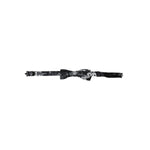 Dolce & Gabbana Black Floral Fantasy Adjustable Neck Men Bow Tie FT3950