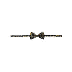 Dolce & Gabbana Black Silk Cocktail Adjustable Neck Men Bow Tie FT3955
