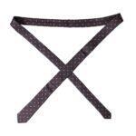 Dolce & Gabbana Purple 100% Silk Polka Dot Adjustable Men Tie KRA3308
