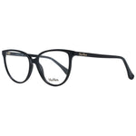 Max Mara Black Women Glasses Frame, full-rim plastic butterfly design with demo lenses, size 54-15-140, branded case included.