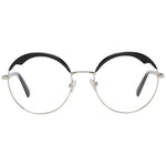 Emilio Pucci Black Women Glasses Frame with metal and plastic full-rim design, 54mm lenses width, 140mm temples length, includes branded case.