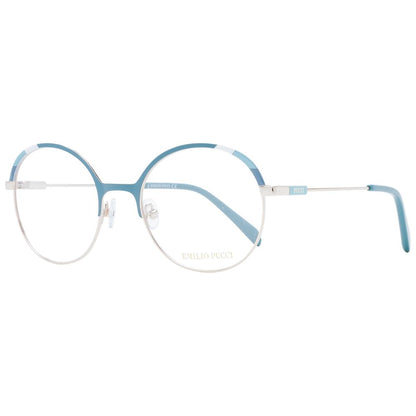 Emilio Pucci Turquoise Metal Glasses (Frames)