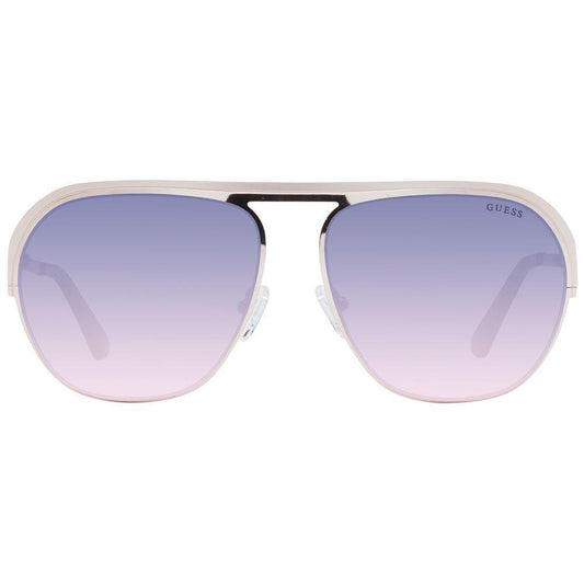 Guess Rose Gold Unisex Sunglasses GU-1051994