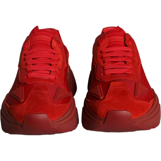 Dolce & Gabbana Dolce & Gabbana Red Leather Daymaster Low Top Sneakers Shoes MV5880-41.5 1728,67345645728,Dolce & Gabbana,EU41.5/US8.5,EU42.5/US9.5,EU46 /US13,Material: 60% Calf Leather 38% Nylon 1% PVC 1% Elastane,Men,Men - Shoes,Preowned / Defect,Red,Sh