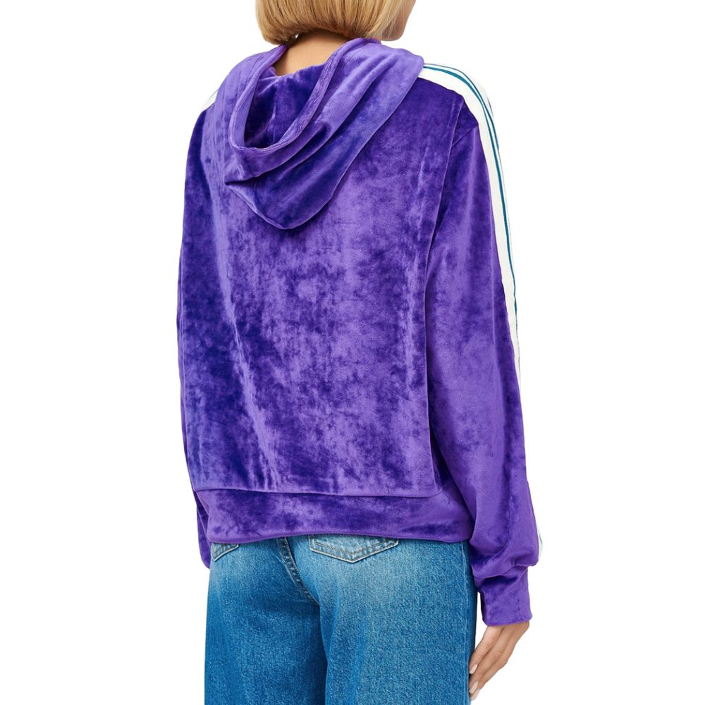 Comme Des Fuckdown Purple Polyester Women Sweater